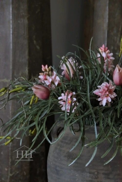 Kunst hyacint roze 30cm - bundel van 3