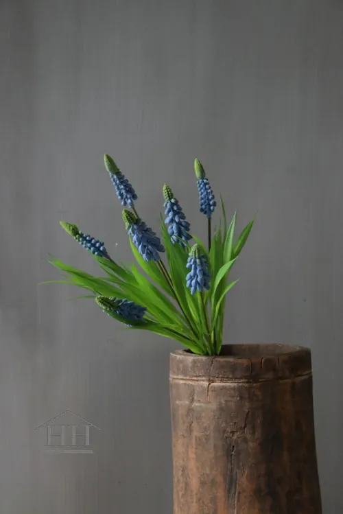 Kunst blauwe druifjes bosje