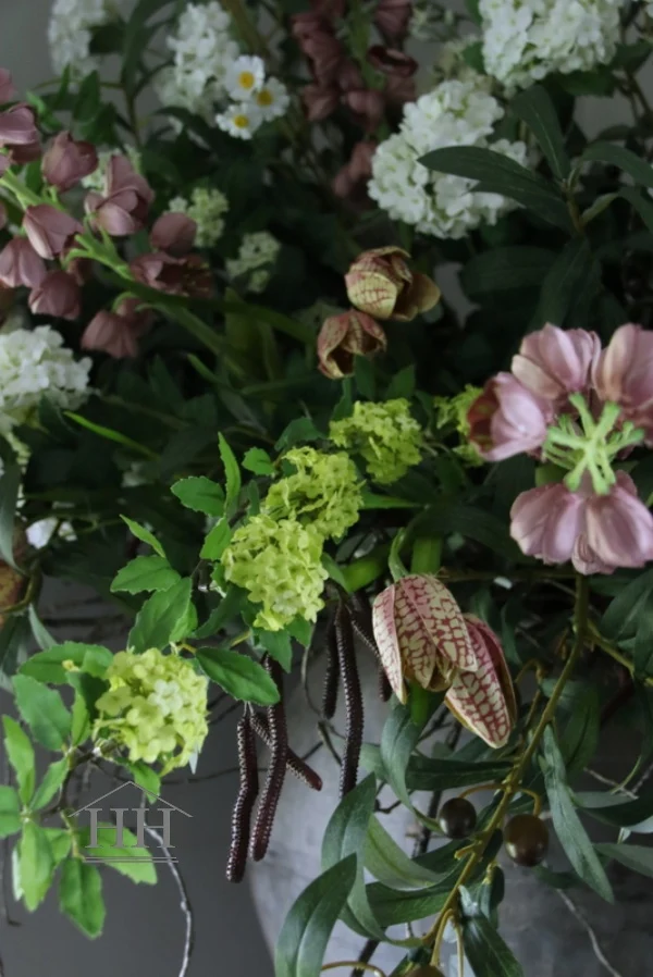 Kunst Viburnum spray groen