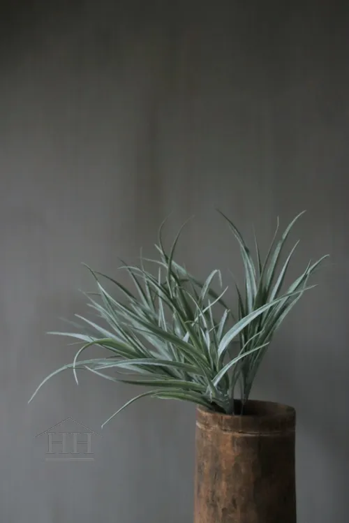 Grasboeket groen grijs 40cm