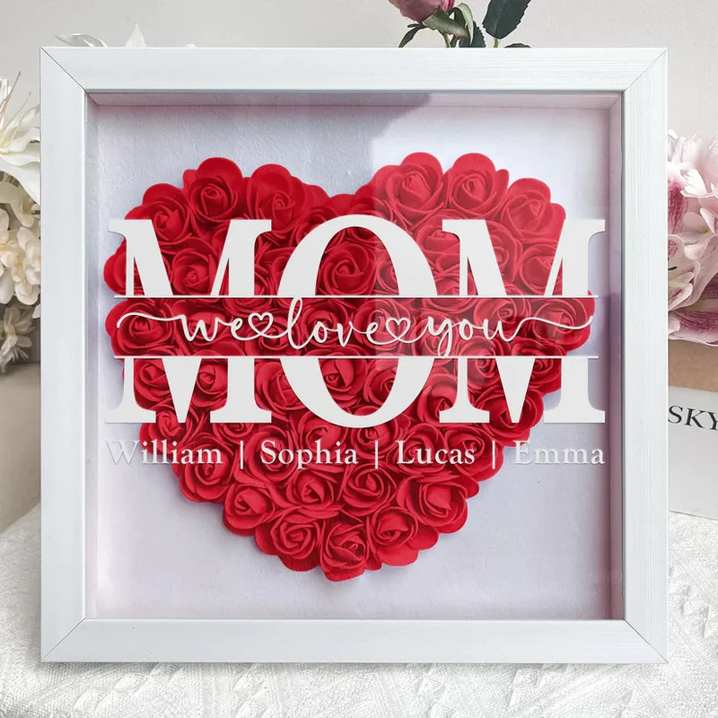 Gepersonaliseerd Geschenk: Unieke Hartdecoratie voor Moederdag