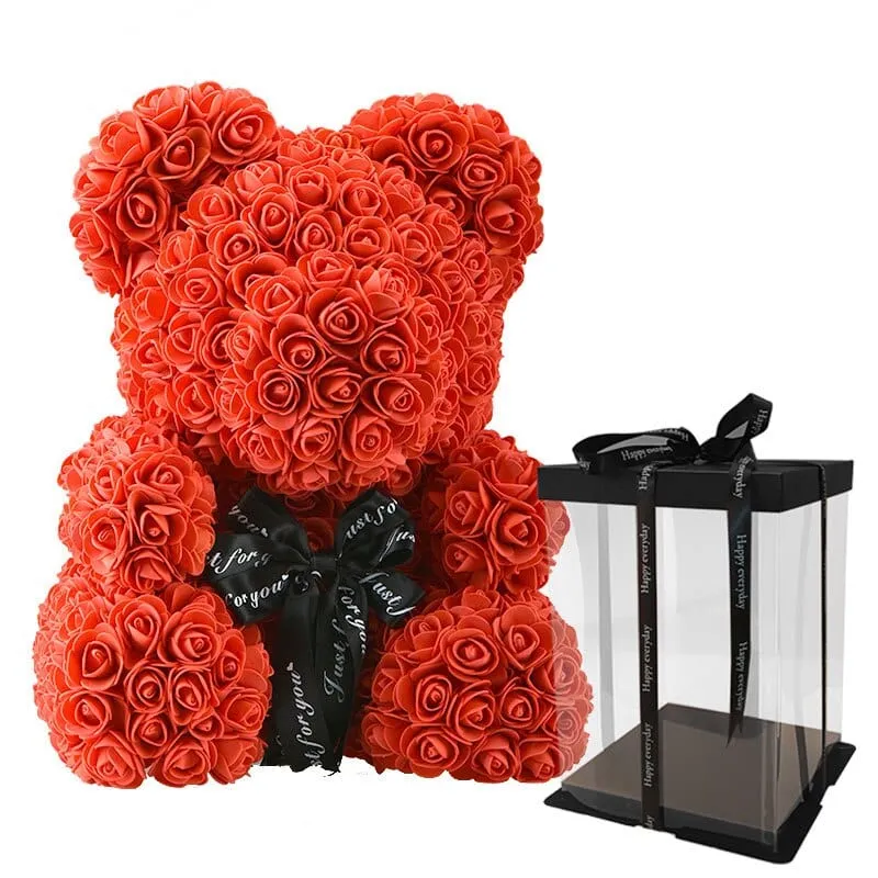 Luxe Rozenbeer met Geschenkdoos - Perfect Cadeau 2023