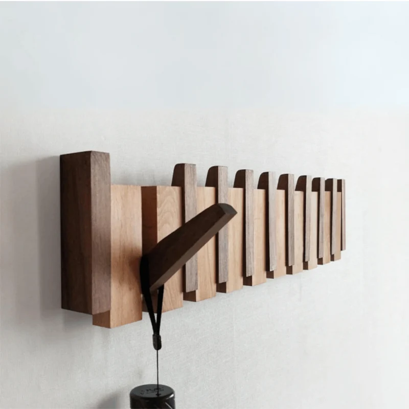 EleganceRack | Handgemaakte Houten Kapstok | Piano Design