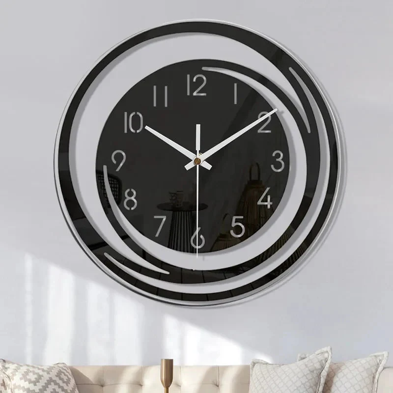 InfinityGlow Wandklok - Stil Mechanisme en Modern Design