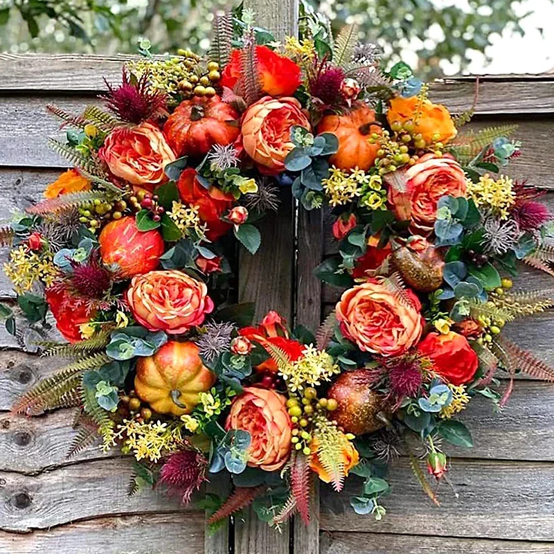 Decoratieve Herfstkrans - Breng Warme Sfeer in Huis