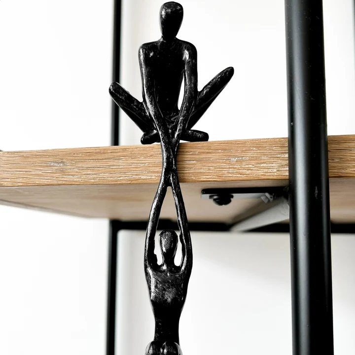 Elegante Sculptuur: Tijdloze Verbinding van Twee Zielen
