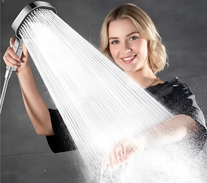 Hoogdruk Douchekop met Turbo Boost & Filtratie