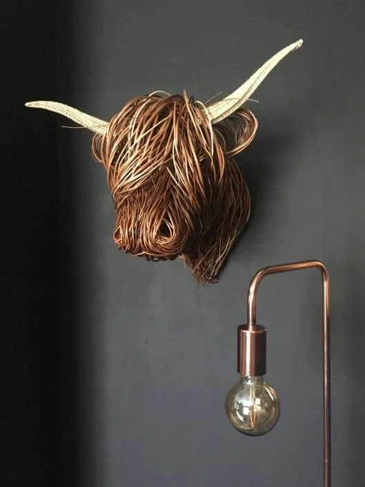 Koe Wandsculptuur | Robuuste Blikvanger voor elk Interieur