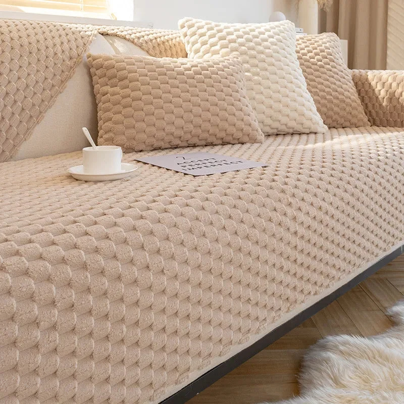 Fluweelzachte Bank Plaid - Luxe Comfort & Stijl