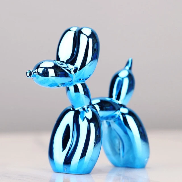 Ballon Hond Sculptuur: Speels & Modern Woondecoratie Kunstobject