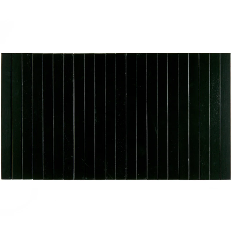 WOOOD armleuning flexibel Dienblad XL - Hout - Zwart - 36x45x1