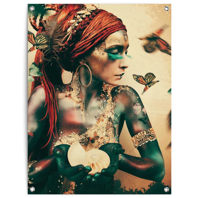Reinders tuinposter Jaime Ibarra - Bohemian Chic - 80x60cm