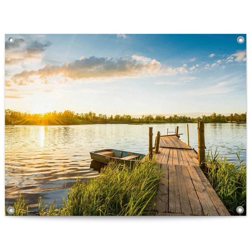 Reinders tuinposter Zonsopgang - 60x80cm