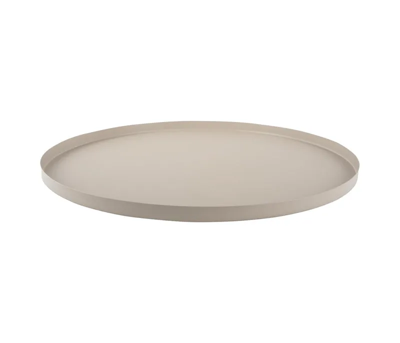 Present Time schaal Round - grijs - Ø39.5cm