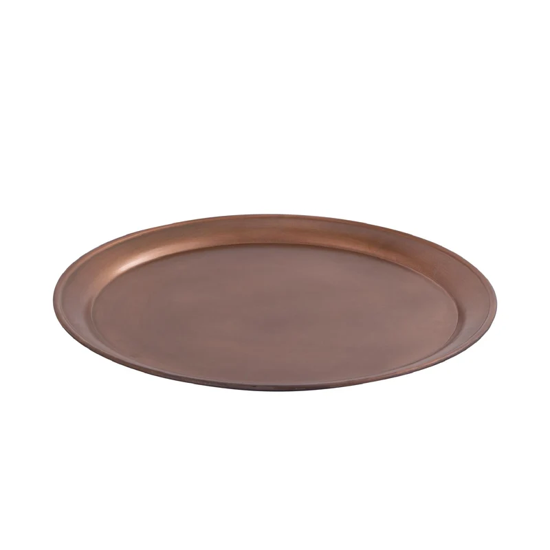 PTMD dienblad Aspyn - bruin - 40x40x2.5cm